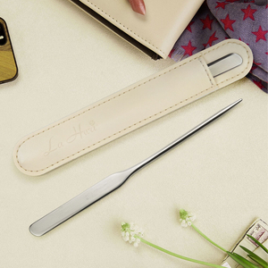 Spatule de maquillage Fond de teint Spatule Grattoir de mélange cosmétique