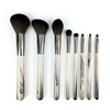 Ensemble de 8 pinceaux de maquillage marbrés 