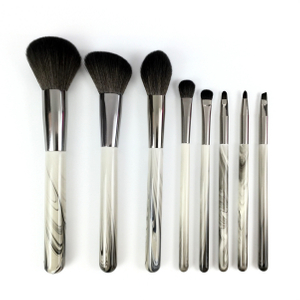 Set de pinceau de maquillage de marbing 8 pcs