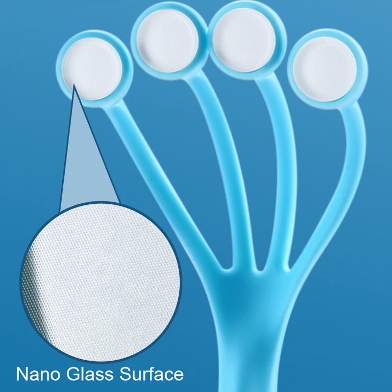 Brosses de bain en nano-verre Brosse de douche exfoliante pour le corps
