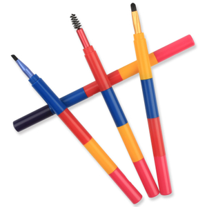 4 en 1 pinceaux de maquillage multifonctions